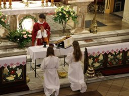 Spektakl Tajemnica Mszy Świętej z okazji Kongresu Eucharystycznego, 28.04.2024